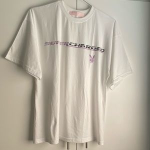 LIMITED ADDITION SUPER CHARGE PLAYBOY T-SHIRT*NEW*